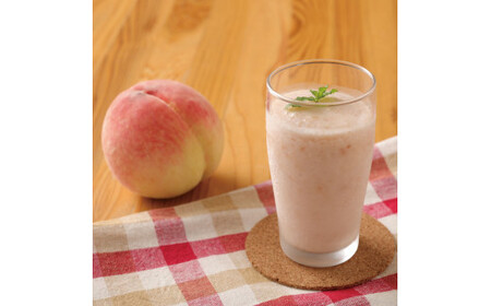 熊本県産 桃とイチゴのスムージーセット 6本 冷凍