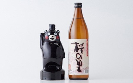 球磨モン 球磨焼酎 くまモン陶器 360ml 3本 お酒 酒 米焼酎 焼酎 アルコール お