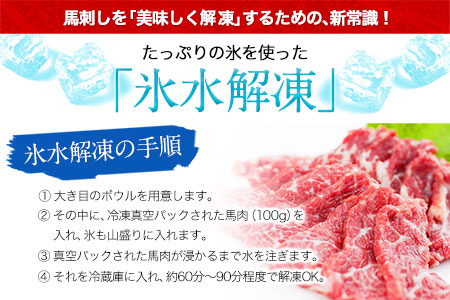 馬刺し 上赤身 ブロック 国産 熊本肥育 冷凍 生食用 たれ付き(10ml×6袋) 100g×6セット 肉 期間限定 絶品  馬肉 予約 平成27年28年 農林水産大臣賞受賞 熊本県荒尾市《7月中旬-9月末頃出荷》 美味しい馬刺し 熊本馬刺し くまもと馬刺し 特産馬刺し