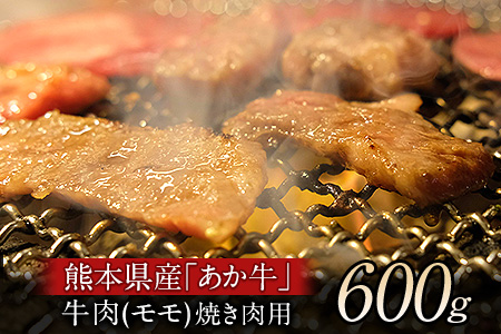 熊本県産(あか牛)焼肉用牛肉モモ約600g 肉のさかえ屋 熊本あか牛 赤牛 あかうし《60日以内に順次出荷(土日祝除く)》