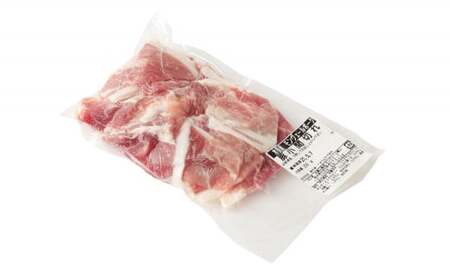 熊本県産甘み溢れる モンヴェールポーク こま切れ 計6kg(250g×24)