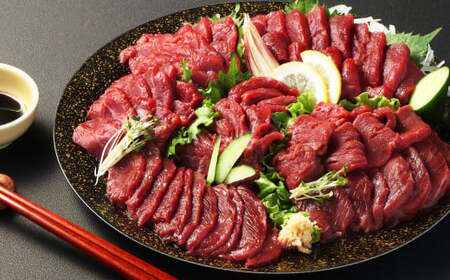 【フジチク ふじ馬刺し】極上馬刺し ロース・ヒレ食べ比べセット（7～8人前／各400g）合計800g 2種 食べ比べ 馬刺し 赤身 ロース ヒレ 馬肉 熊本県