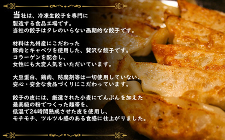 タレ不要? 肉汁 溢れる『 玉名餃子 』 120個 （30個×4袋）| 餃子 ぎょうざ お手軽 小分け 冷凍 冷凍食品 おかず 豚肉