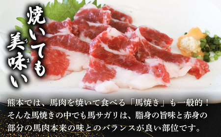 【数量限定】馬サガリ ひも肉 300ｇ 馬刺し/焼肉用【山鹿食品企画】 馬肉 馬刺し 焼肉 焼き肉用 馬  [ZBO045]