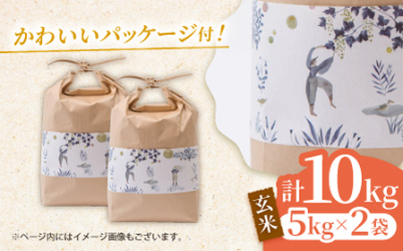〈令和7年度産米〉 合鴨玄米 5kg×2 計10kg 【あいがもん倶楽部】 令和7年産 [ZAR029]
