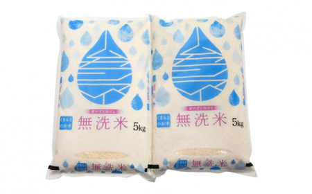 にこまる 無洗米 5kg×2袋【有限会社 あそしな米穀】[ZBI014]