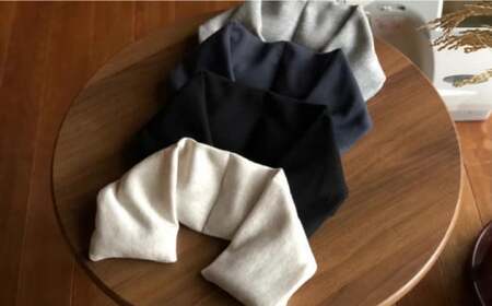 玄米 カイロ YOHEHO 肩掛け・白【山麓はっち】[ZBM001]