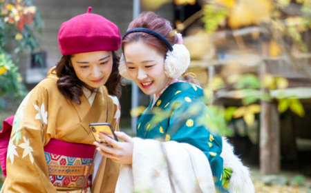 アンティーク着物で街並み散策！国指定重要文化財「八千代座」入場券付きペア【アンティーク着物レンタルの柏屋】[ZDB001]