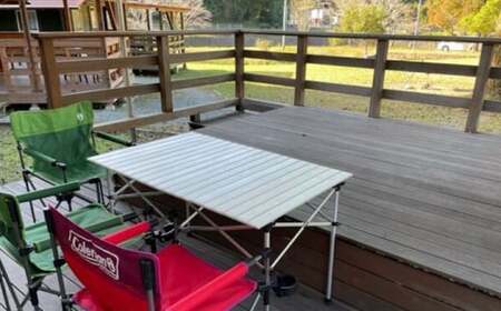 「癒しの森ゆ～かむ」テントデッキペア宿泊券1泊2食付き【癒しの森 ゆ～かむ】[ZCI001]