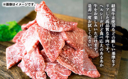 GI認証 あか牛 焼肉 用 切り落とし 600g【くまふる】[ZDX036]