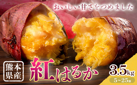 さつまいも 熊本県産 紅はるか 3.5kg 日本フルーツ株式会社《11月中旬