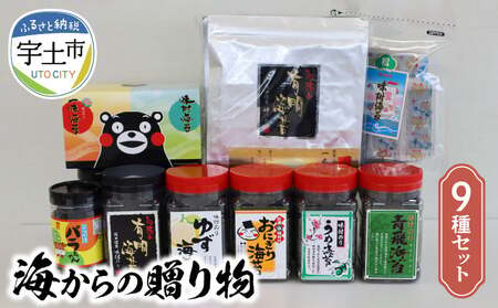 12-32　佐田海苔店　海からの贈り物９種セット