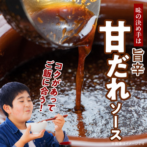 123-1 洋食亭　　厚切りハラミの漬け込みステーキ約200ｇ×６、旨辛甘だれソース(約200ｇ) 