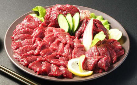 【フジチク ふじ馬刺し】馬刺し 上赤身（600g） 馬肉 馬刺 赤身 タレ付き 肉 お肉 冷凍 熊本県 上天草市