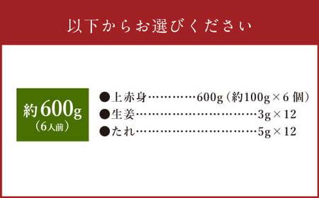 【フジチク ふじ馬刺し】馬刺し 上赤身（600g） 馬肉 馬刺 赤身 タレ付き 肉 お肉 冷凍 熊本県 上天草市