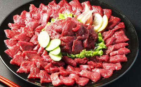 【フジチク ふじ馬刺し】馬刺し 上赤身（800g） 馬肉 馬刺 赤身 タレ付き 肉 お肉 冷凍 熊本県 上天草市