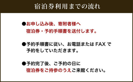 平日限定】旅館なかしま荘本館 ペア宿泊券（1泊2食付き）宿泊チケット