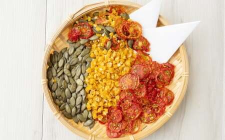 自然派おやつ おやつベジタブル 4種×各2袋 計8袋 ドライベジタブル 乾燥野菜 ドライフード おやつ 野菜 [039-0095]