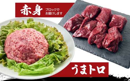 馬刺し 訳あり 合計1.04kg 馬肉