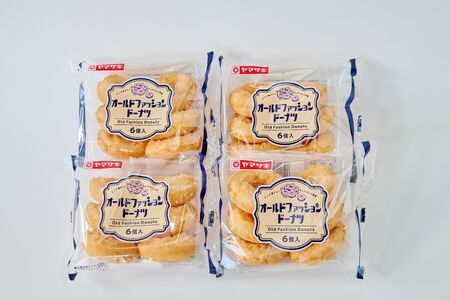 オールドファッションドーナツ6個入×4袋 計24個 宇城市産ドーナツ オールドファッションドーナツ ヤマザキドーナツ 山崎製パンドーナツ 