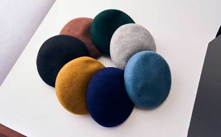 レア　プリーツプリーズ　お洒落なベレー帽　未使用美品 シャギーベレー | FREE'S MART（フリーズマート） ｜【公式