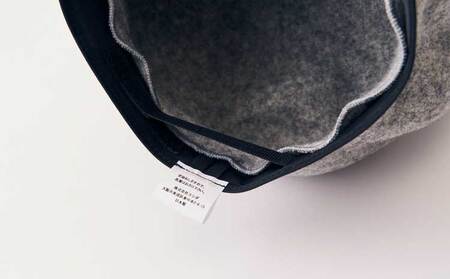 ベレー帽 ウールベレー帽 MIXED LIGHT GRAY フリーサイズ（直径