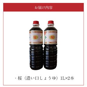 S022-005_池崎しょうゆ醸造元 大人気 濃い口しょうゆ 2本セット