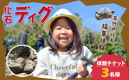 S174-003_化石ディグ利用券(3名様)