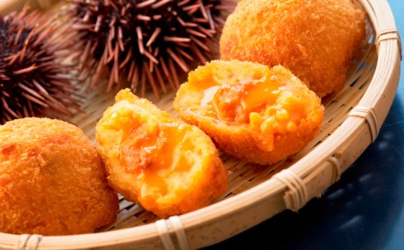 S002-011A_コロッケ2種類とたこわさびのセット / うに ウニ たこ タコ コロッケ わさび おつまみ 晩酌