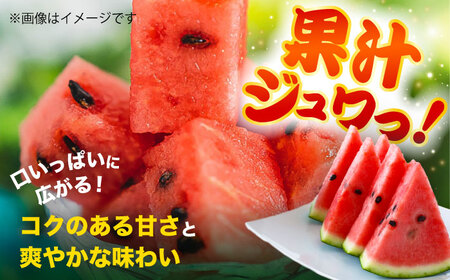 【2026年発送分先行予約 数量限定】大玉すいか 秀品 1玉 約6kg～9kg  スイカ[AYAT006]