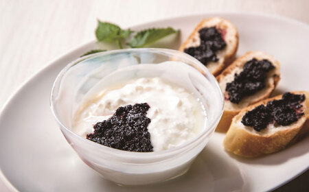 桑の実ジャム 食べくらべセット 2個入（発酵桑の実ジャム×1・桑の実ジャム×1）[AYBM007]