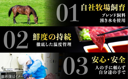 【全12回定期便】『純国産』熊本の味 赤身 馬刺し 食べ比べ セット 計約420g 特上 コリコリ 赤身馬刺し [AYCN073]