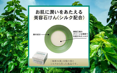 ミネソワWソープ 100g 泡立てネット付 せっけん ソープ[AYBM008]