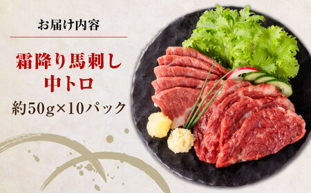 霜降り馬刺し 計約500g 馬刺し[AYBP021]