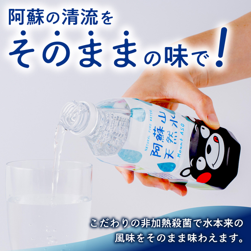 全12回定期便】熊本 阿蘇山天然水 330ml × 24本 1ケース 天然水 水