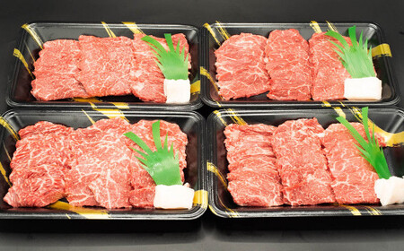 熊本県産 A5等級 黒毛和牛 和王 柔らか 赤身 焼肉 300g×4P 計1.2kg