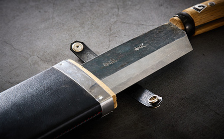 隈部刃物製作所】熊本県伝統工芸品 腰鉈(鞘付き)【配送不可地域：沖縄