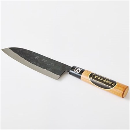 鉄製三徳包丁 刃渡り165mm 大正十年創業 隈部打刃物【鋭い切れ味と耐久性】_雑貨・日用品 包丁 キッチン用品 _【配送不可地域：沖縄県】【1209418】