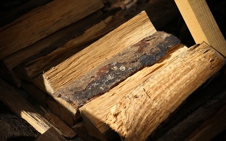 南関産の木を使った広葉樹ミックス薪 25kg（34～37cm）