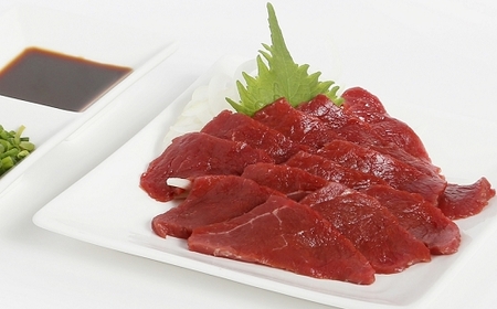 【熊本名物】自家牧場産 馬刺し赤身 赤身240g(専用醤油付き)