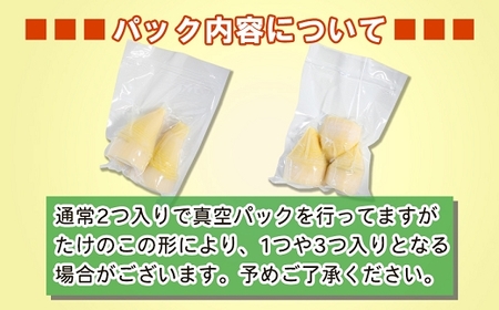 【先行受付】無添加たけのこ水煮 計1.2Kg(300g×4袋) 令和8年産 4月上旬から 熊本県 南関町産 春 新鮮 惣菜 小分け 和食 筍 タケノコ