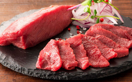 【全6回定期便】まな板不要! フジチク 切れてる 国産馬刺し 3P 計約120g 馬刺 馬肉[BHAD103]