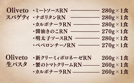 生パスタ＆スパゲティ 9種類×1食 冷凍パスタ  BHAY006