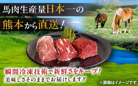 馬ウマ 焼肉セット (2から3人前)  合計約400g 馬焼き[BHAC007]