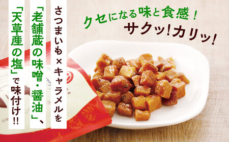 キャラ いも キューブ アソート 12袋セット 計480g(味噌・しょうゆ・塩 各4袋)  お菓子 お菓子 BHAE039