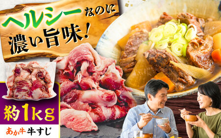 熊本あか 牛スジ 約1kg  牛スジ BHCY049