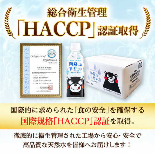 【全12回定期便】阿蘇山天然水 330ml 計48本(24本×2ケース) ミネラル BHDG022 ミネラル