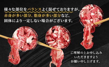熊本県産 黒毛和牛 A4 以上 切り落とし 1kg 肉 牛肉 国産