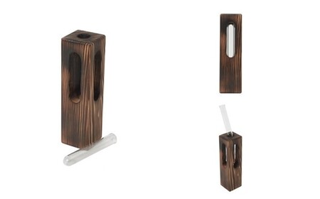 【Foreque】 小国杉 一輪挿し  天然木 おしゃれ インテリア 花瓶 フラワーベース 小さい ギフト 贈答用 プレゼント  Foreque 熊本 阿蘇 南小国町 送料無料