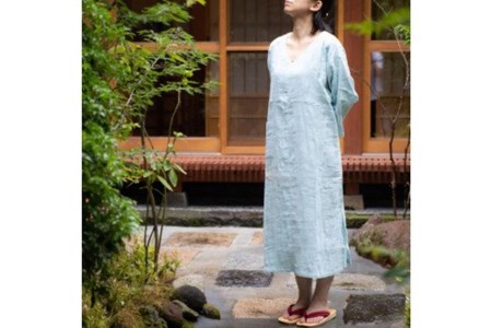 黒川温泉お宿のし湯 オリジナルガーゼパジャマ ワンピース型 熊本県南小国町 ふるさと納税サイト ふるなび